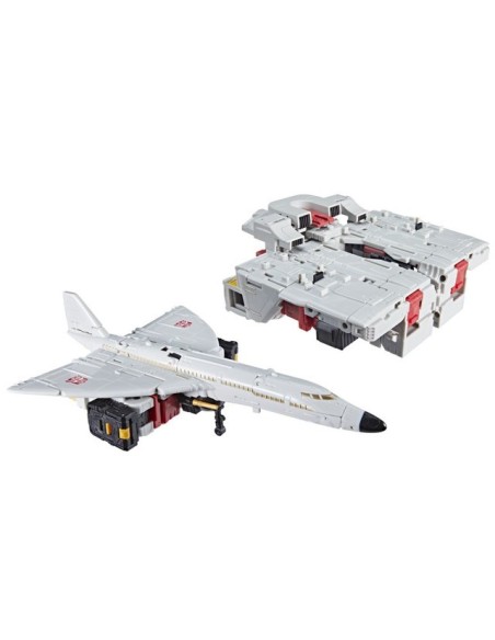 FIGURA DE ACCIÓN TRANSFORMERS AGE OF THE PRIMES COMMANDER AERIALBOT SILVERBOLT