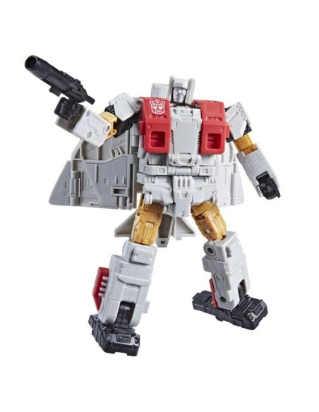FIGURA DE ACCIÓN TRANSFORMERS AGE OF THE PRIMES COMMANDER AERIALBOT SILVERBOLT