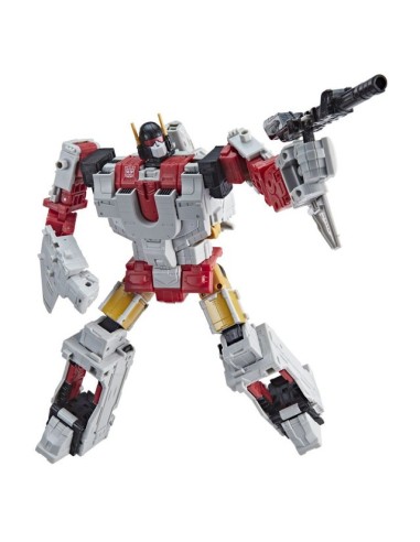 FIGURA DE ACCIÓN TRANSFORMERS AGE OF THE PRIMES COMMANDER AERIALBOT SILVERBOLT