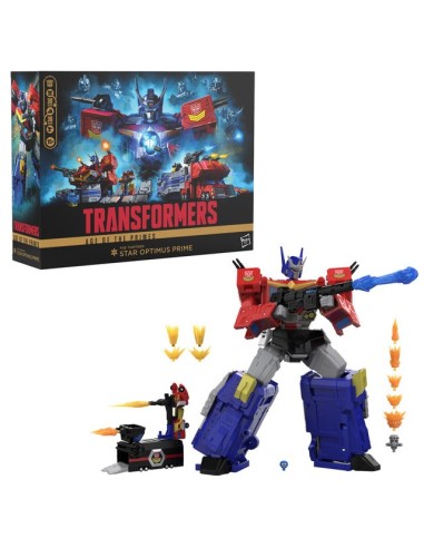 FIGURA DE ACCIÓN TRANSFORMERS AGE OF THE PRIMES TITAN THE THIRTEEN STAR OPTIMUS PRIME