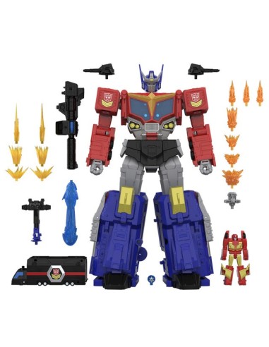 FIGURA DE ACCIÓN TRANSFORMERS AGE OF THE PRIMES TITAN THE THIRTEEN STAR OPTIMUS PRIME