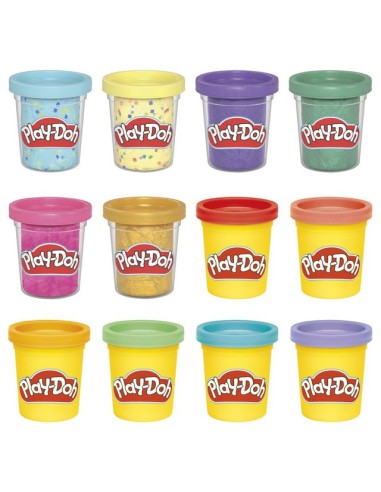 SET DE MASA MOLDEABLE PLAY DOH 12 PACK CELEBRACIÓN