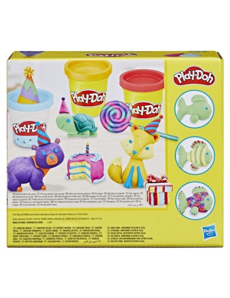 SET DE MASA MOLDEABLE PLAY DOH 12 PACK CELEBRACIÓN