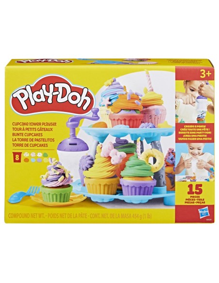 SET DE MASA MOLDEABLE PLAY DOH LA TORRE DE PASTELITOS