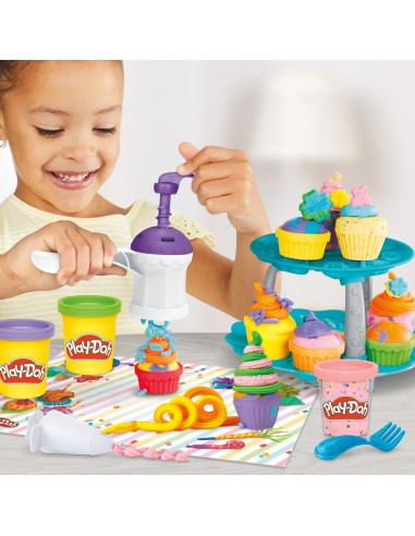 SET DE MASA MOLDEABLE PLAY DOH LA TORRE DE PASTELITOS