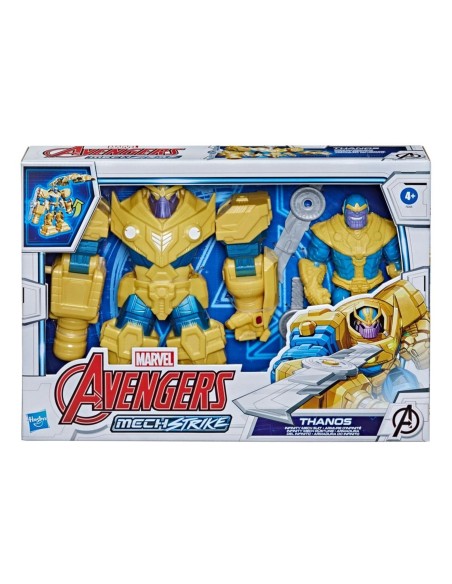 FIGURA DE ACCIÓN MARVEL MECH STRIKE THANOS