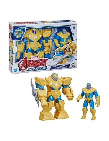 FIGURA DE ACCIÓN MARVEL MECH STRIKE THANOS