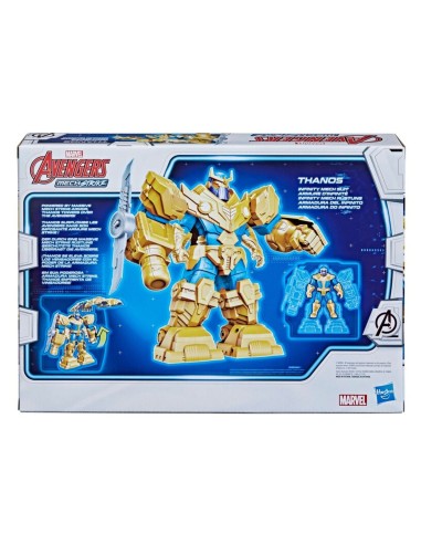 FIGURA DE ACCIÓN MARVEL MECH STRIKE THANOS