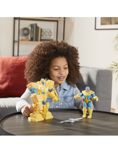 FIGURA DE ACCIÓN MARVEL MECH STRIKE THANOS