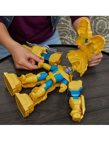 FIGURA DE ACCIÓN MARVEL MECH STRIKE THANOS