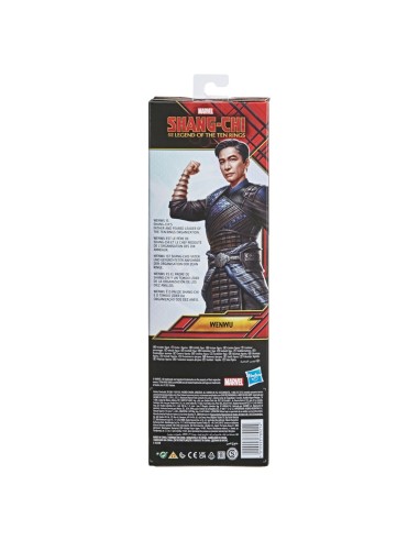 FIGURA DE ACCIÓN MARVEL SHANG-CHI Y LA LEYENDA DE LOS DIEZ ANILLOS  WENWU