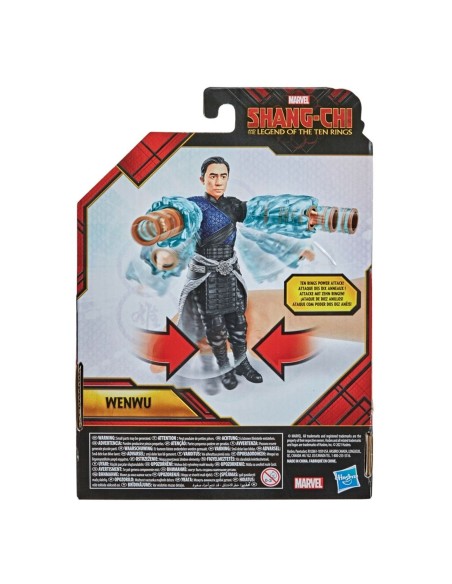 FIGURA DE ACCIÓN MARVEL SHANG-CHI Y LA LEYENDA DE LOS DIEZ ANILLOS WENWU