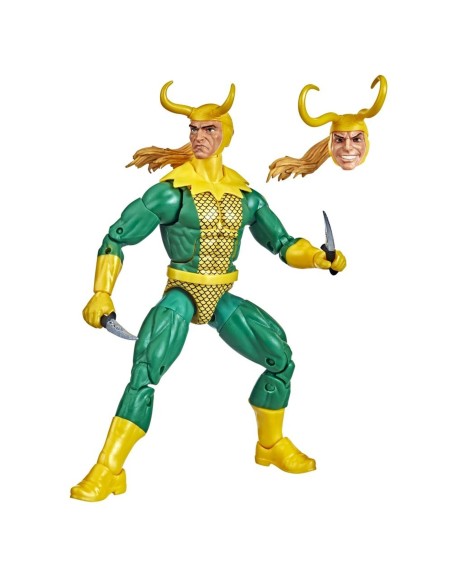 FIGURA DE ACCIÓN MARVEL LEGENDS SERIES RETRO LOKI