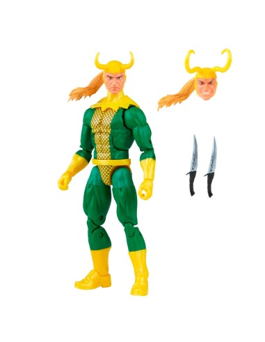 FIGURA DE ACCIÓN MARVEL LEGENDS SERIES RETRO LOKI