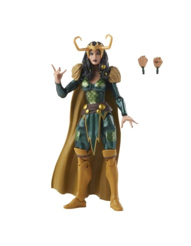 FIGURA DE ACCIÓN MARVEL LEGENDS SERIES RETRO AGENTE DE ASGARD LOKI