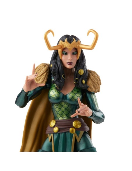 FIGURA DE ACCIÓN MARVEL LEGENDS SERIES RETRO AGENTE DE ASGARD LOKI