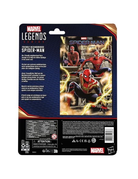 FIGURA DE ACCIÓN SPIDER-MAN LEGENDS SERIES SIN CAMINO A CASAFRIENDLY NEIGHBORHOOD SPIDERMAN