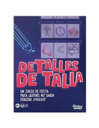 Juego de Mesa Hasbro Games Detalles en Talla