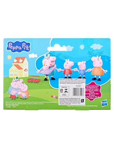 Set de Figuras Peppa Pig  Peppa y su Familia de Cinco