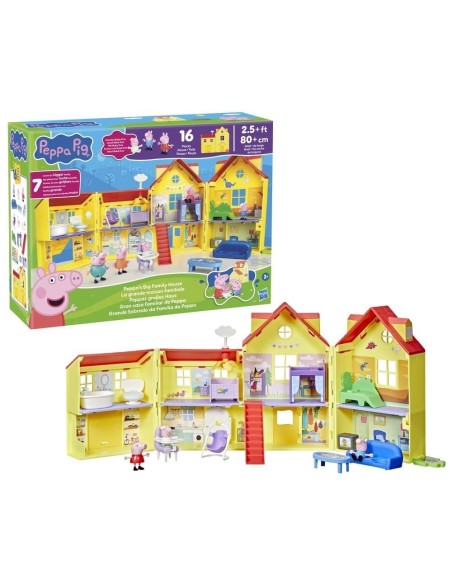 Set de Juego Peppa Pig Gran Casa Familiar de Peppa Set de Juego Peppa Pig Gran Casa Familiar de Peppa