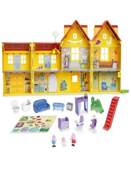 Set de Juego Peppa Pig Gran Casa Familiar de Peppa Set de Juego Peppa Pig Gran Casa Familiar de Peppa