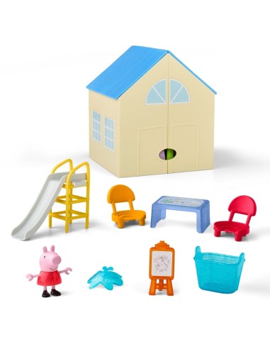 Set de Juego Peppa Pig La Guardería Portátil de Peppa