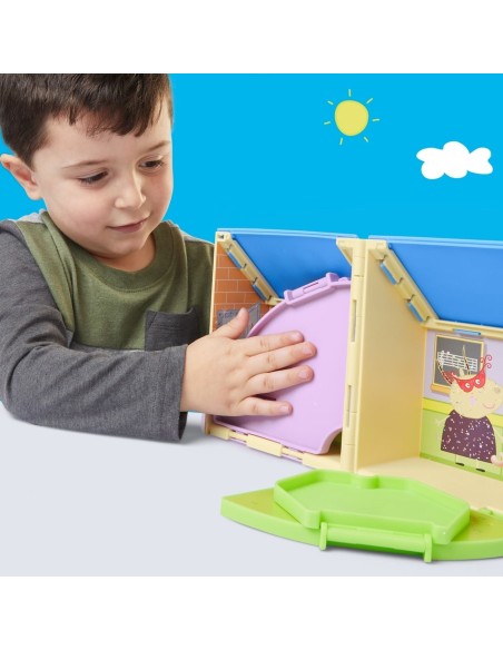 Set de Juego Peppa Pig La Guardería Portátil de Peppa