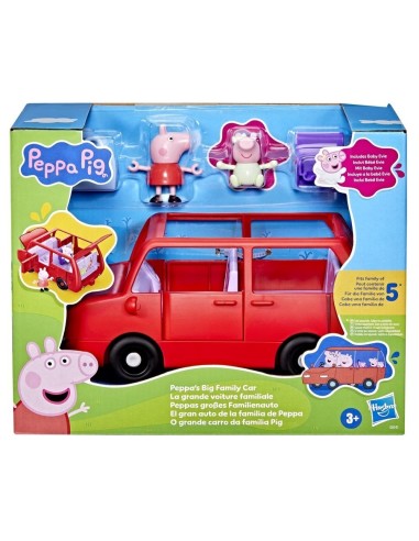 Muñeca Peppa Pig El Gran Auto de la Familia de Peppa