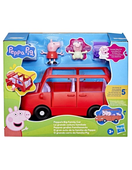 Muñeca Peppa Pig El Gran Auto de la Familia de Peppa