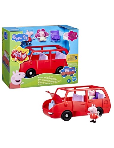 Muñeca Peppa Pig El Gran Auto de la Familia de Peppa