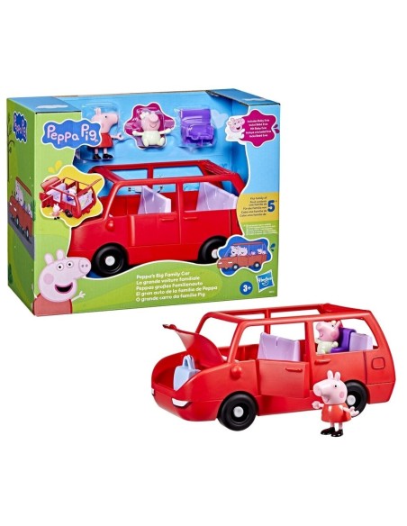 Muñeca Peppa Pig El Gran Auto de la Familia de Peppa