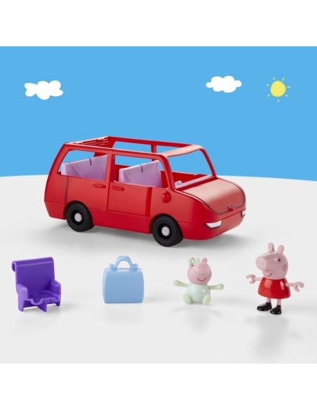 Muñeca Peppa Pig El Gran Auto de la Familia de Peppa