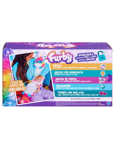 Peluche Furby DJ Furby Arcoíris