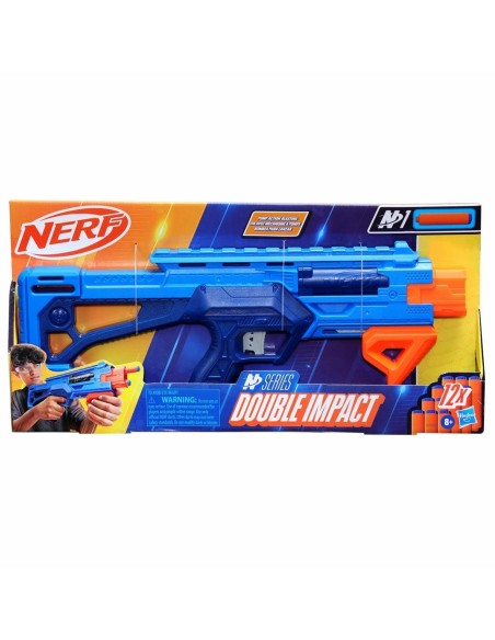 Lanzador Nerf N Series Double Impact 12 Dardos