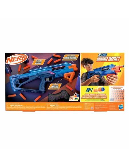 Lanzador Nerf N Series Double Impact 12 Dardos