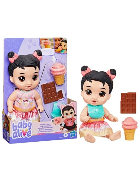 Muñeca Baby Alive Dulces Golosinas Katie Kat