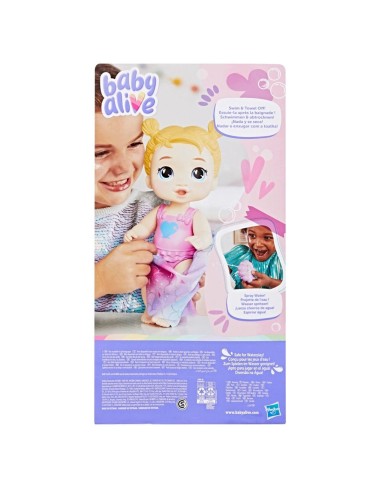 Muñeeca Baby Alive Chapuzón de Sirena Harper Hugs