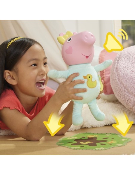 Muñeca Peppa Pig Evie Gruñidos y Abrazos