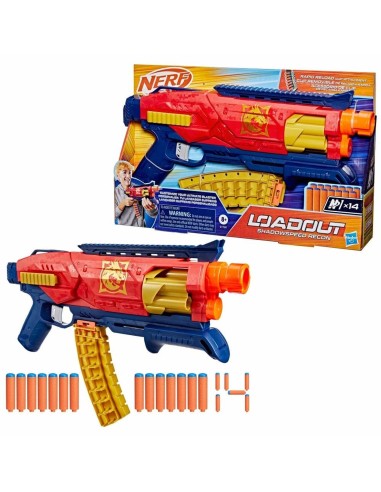 Lanzador Nerf Loadout Shadowspeed Recon 14 Dardos