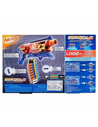 Lanzador Nerf Loadout Shadowspeed Recon 14 Dardos
