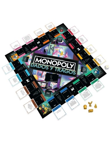 Juego de Mesa Monopoly Tragos y Dados