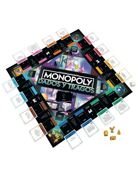 Juego de Mesa Monopoly Tragos y Dados Juego de Mesa Monopoly Tragos y Dados