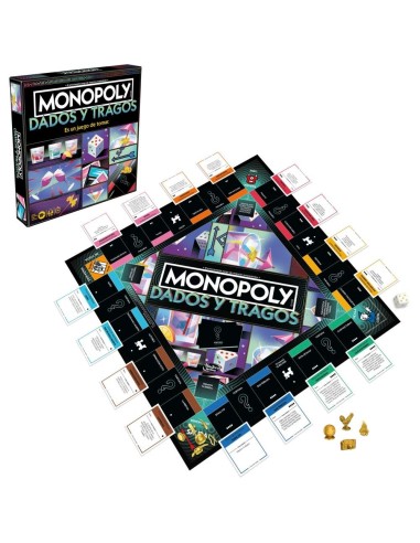Juego de Mesa Monopoly Tragos y Dados