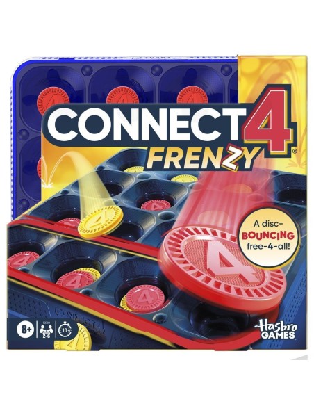 Juego de Mesa Hasbro Games Connect 4 A rebotar Juego de Mesa Hasbro Games Connect 4 A rebotar