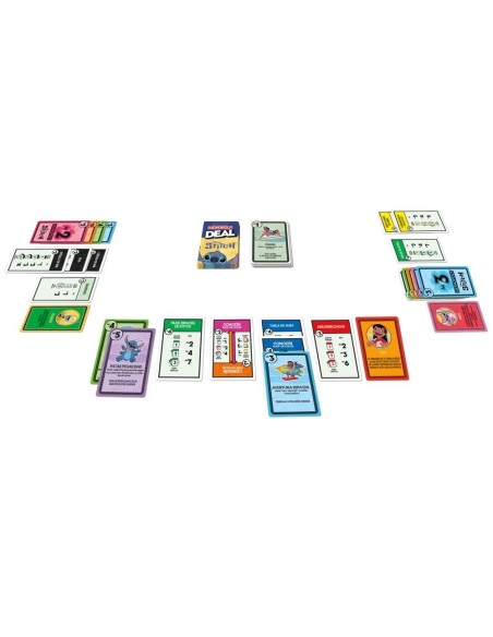 Juego de Mesa Monopoly Deal Edición Disney Stitch Juego de Mesa Monopoly Deal Edición Disney Stitch