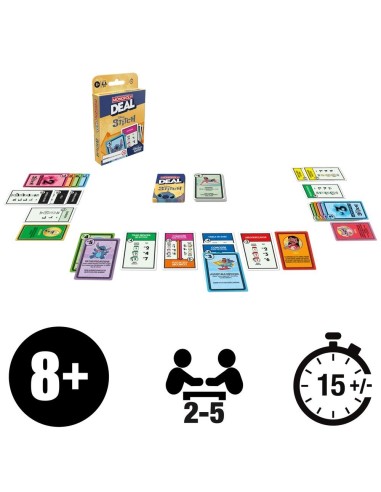 Juego de Mesa Monopoly Deal Edición Disney Stitch