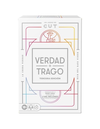 Juego de Mesa Hasbro Games Verdad o Trago 3era edición