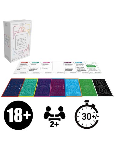 Juego de Mesa Hasbro Games Verdad o Trago 3era edición