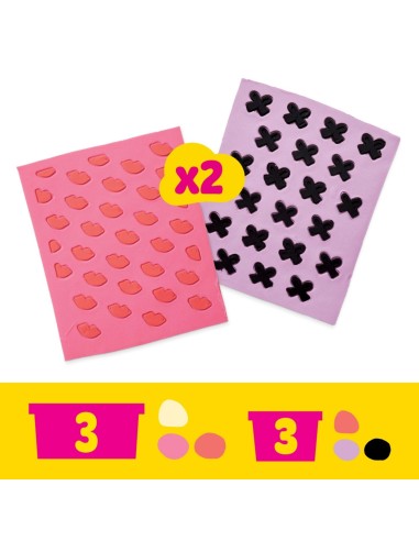 Set de Masa Moldeable Play Doh Barbie Crea Ropa para Muñecas