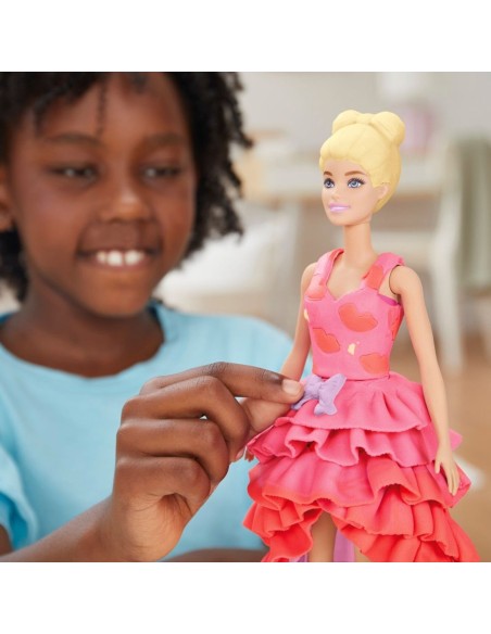 Set de Masa Moldeable Play Doh Barbie Crea Ropa para Muñecas Set de Masa Moldeable Play Doh Barbie Crea Ropa para Muñecas